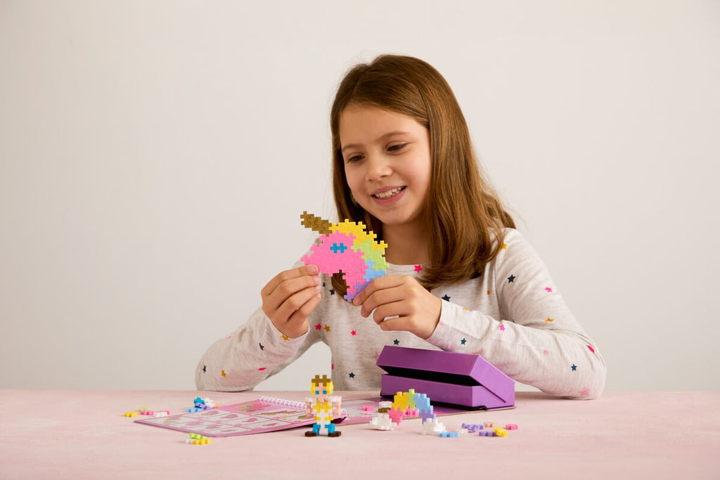 Plus-Plus Puzzle by Numer Activity Pad - Fairy Tale