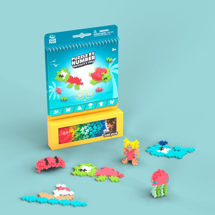 Plus-Plus Activity Pad – Oceaan