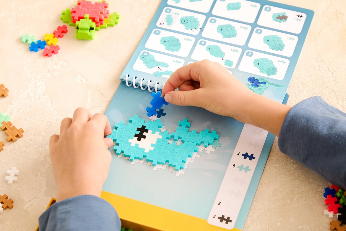 Plus-Plus Activity Pad – Oceaan