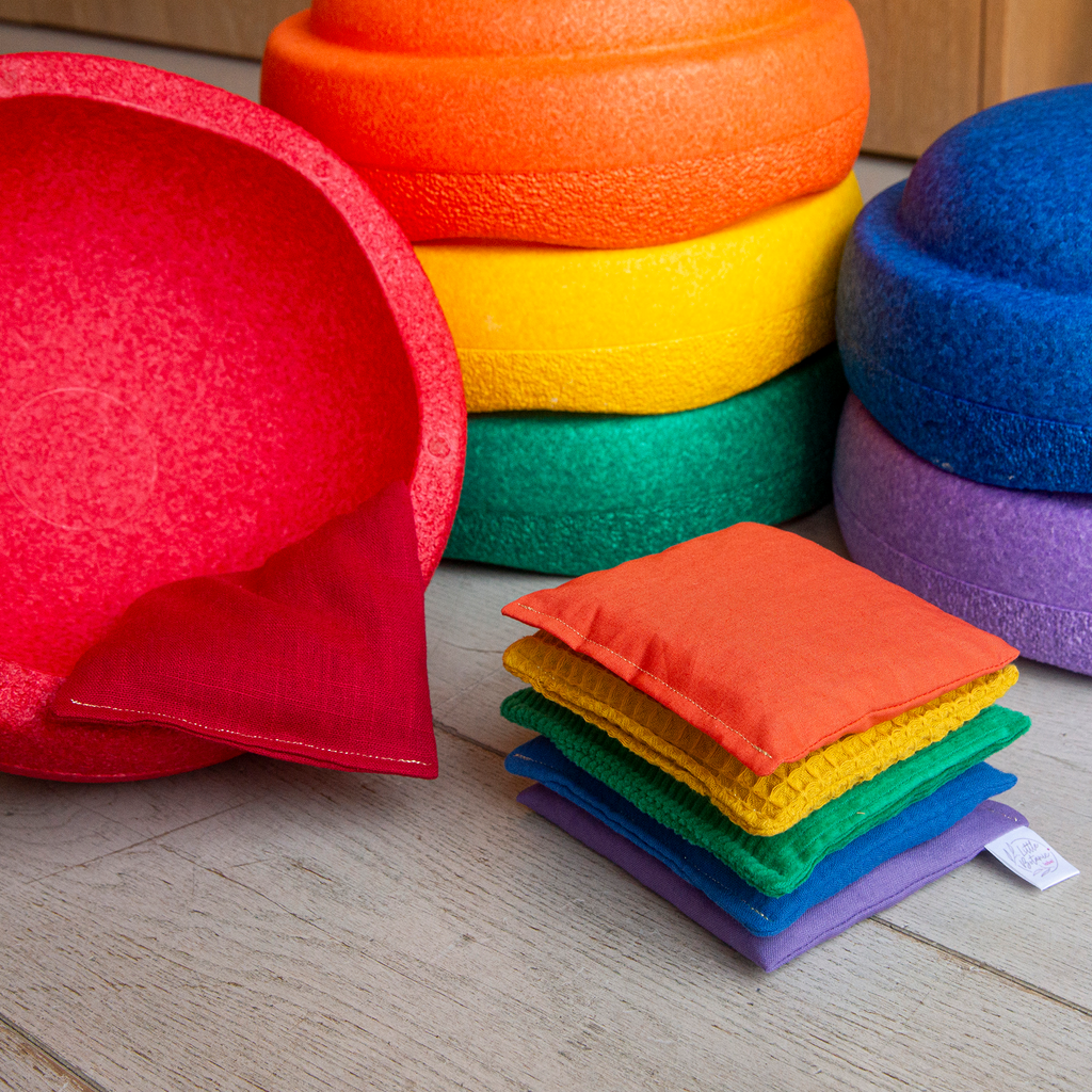 Little Botanic Label - Regenboog pittenzakjes (6 st)