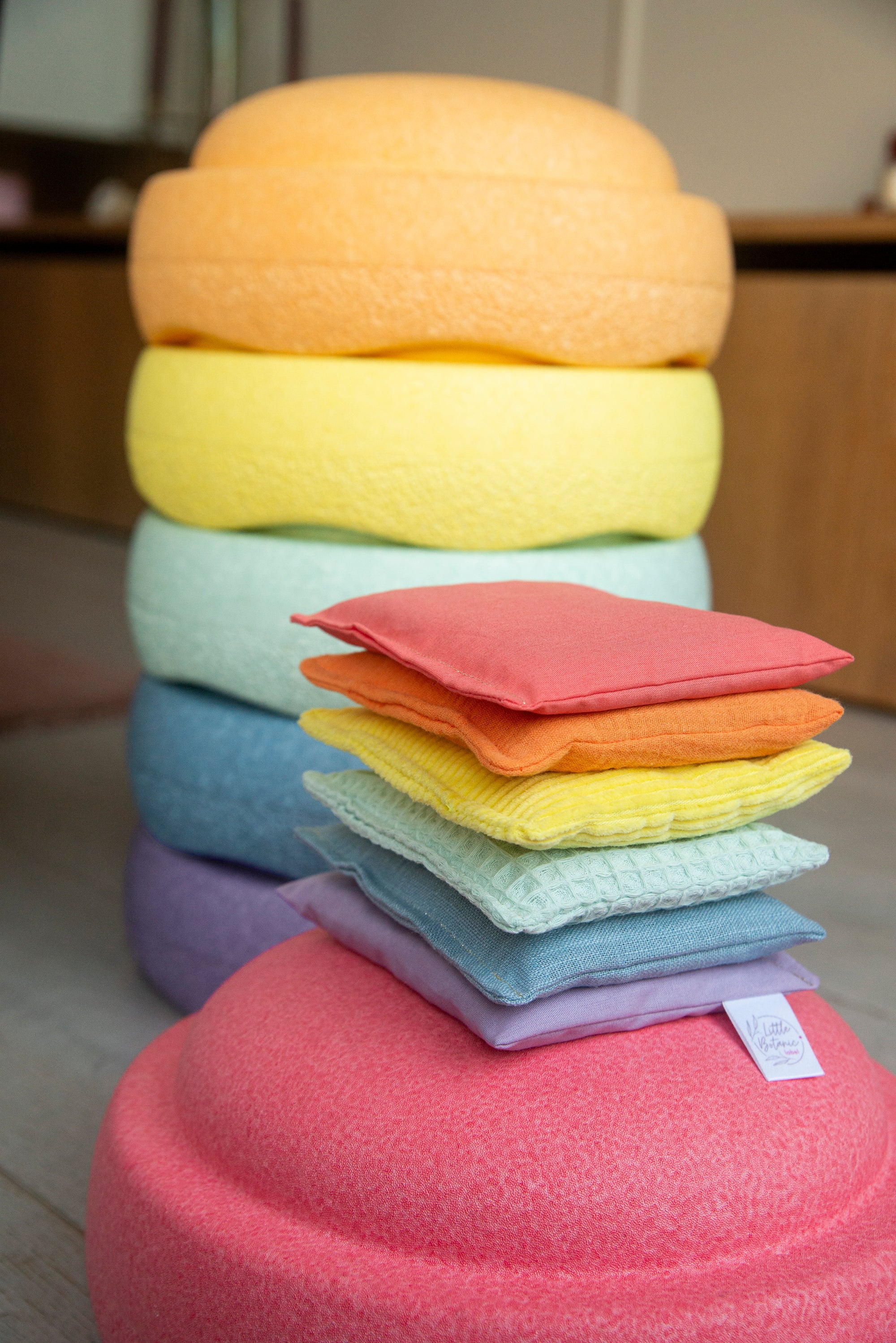 Little Botanic Label - Pastel pittenzakjes (6 st)