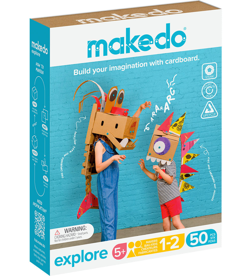 Makedo - Exploring Kit 50 onderdelen