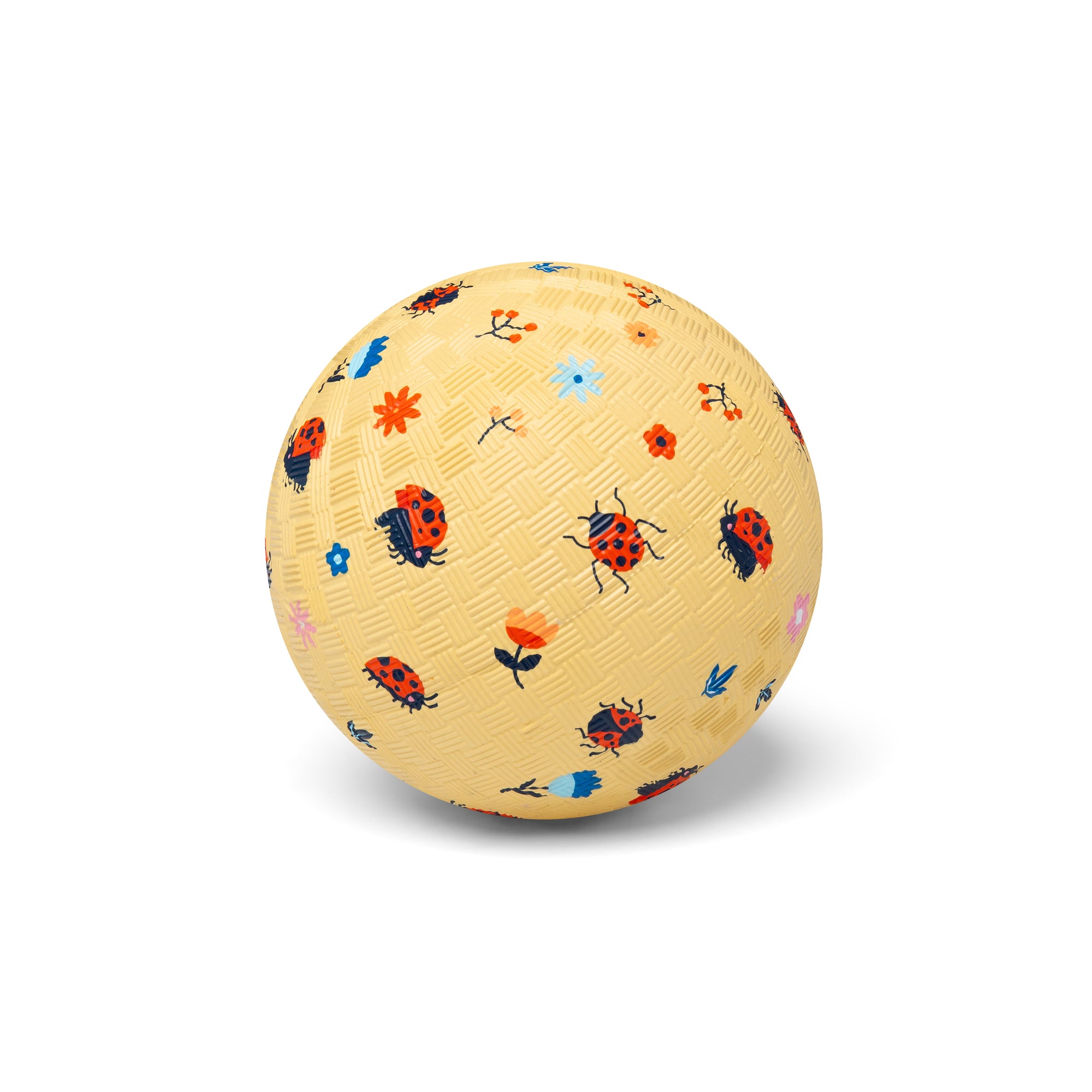 Little L - Rubber bal Lieveheersbeestjes - 13 cm (klein)