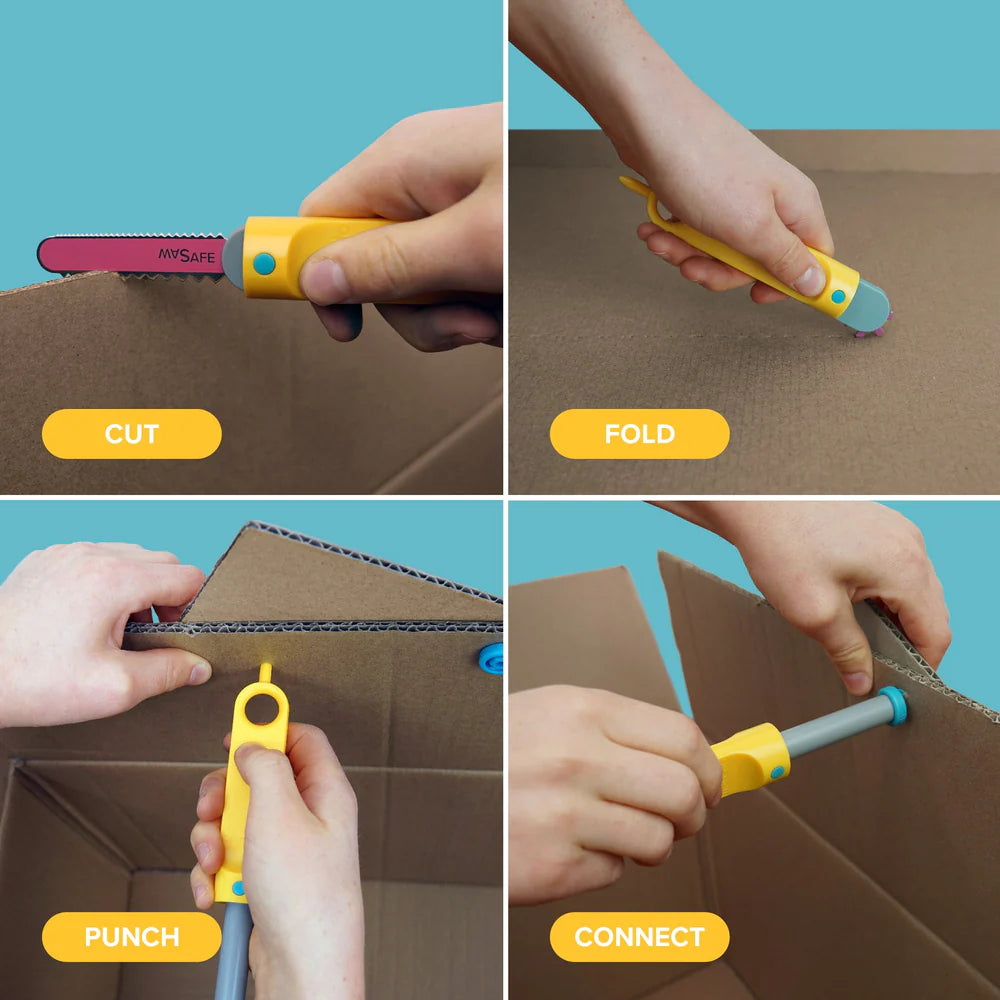 Makedo - Discover Kit 126 onderdelen