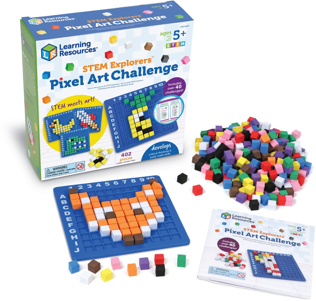 Learning Recourses - Pixel Art challenge STEM