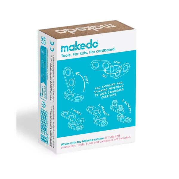 Makedo - Spin Hinge 6st.