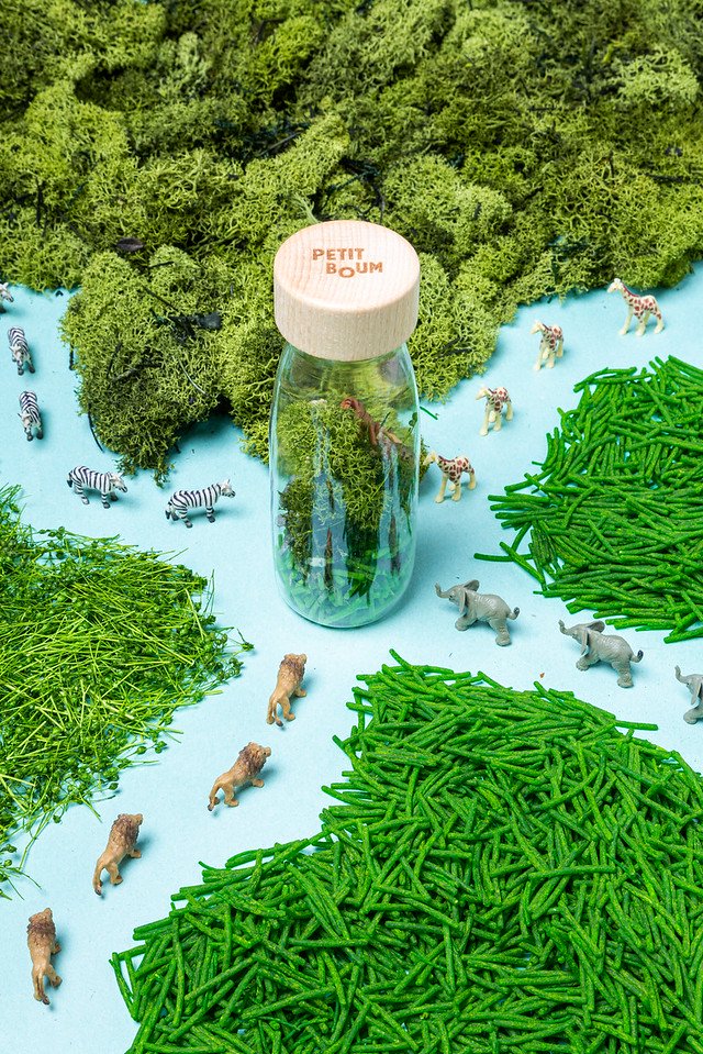 Petit Boum - Sensorische fles - Jungle