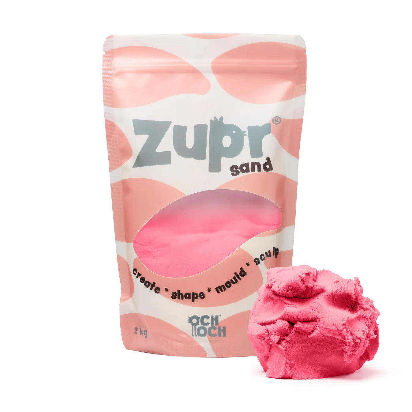 Zupr Sand - 2 KG - Poppy Pink