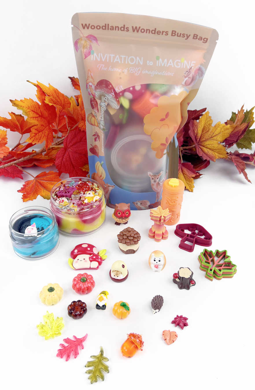 Invitation To Imagine - Busy Bag - Herfst